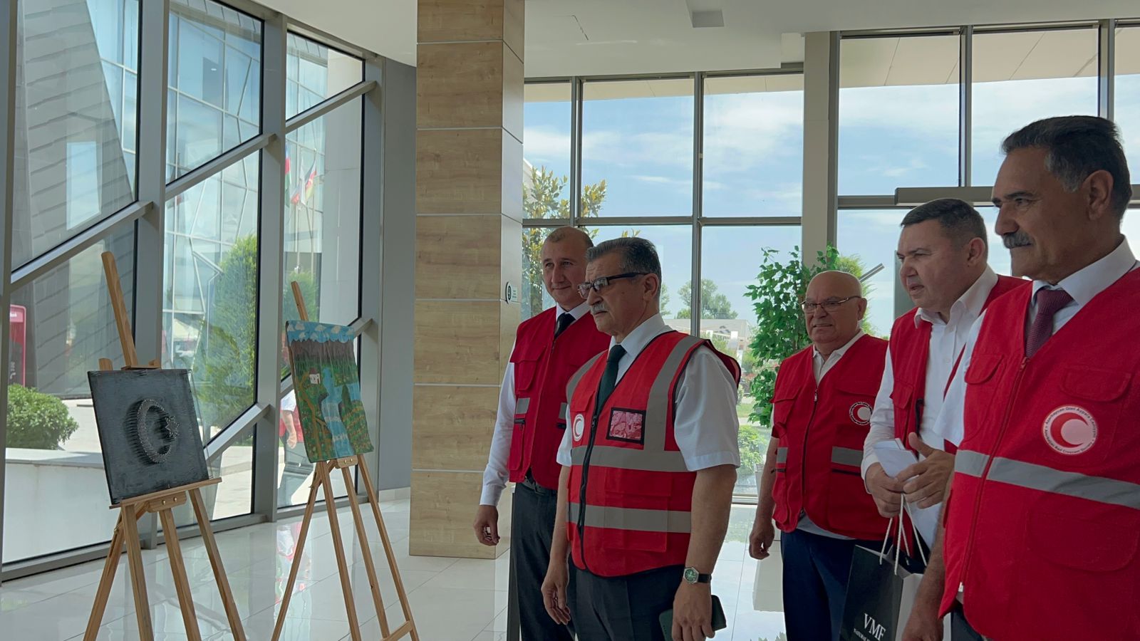  A regional meeting was held with employees and volunteers of local branches of the Azerbaijan Red Crescent Society in Tovuz district